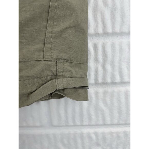 Columbia Shorts Mens Large Cargo Tan 9 Inch Inseam Outdoor Camping Fishing Hike - Picture 4 of 9